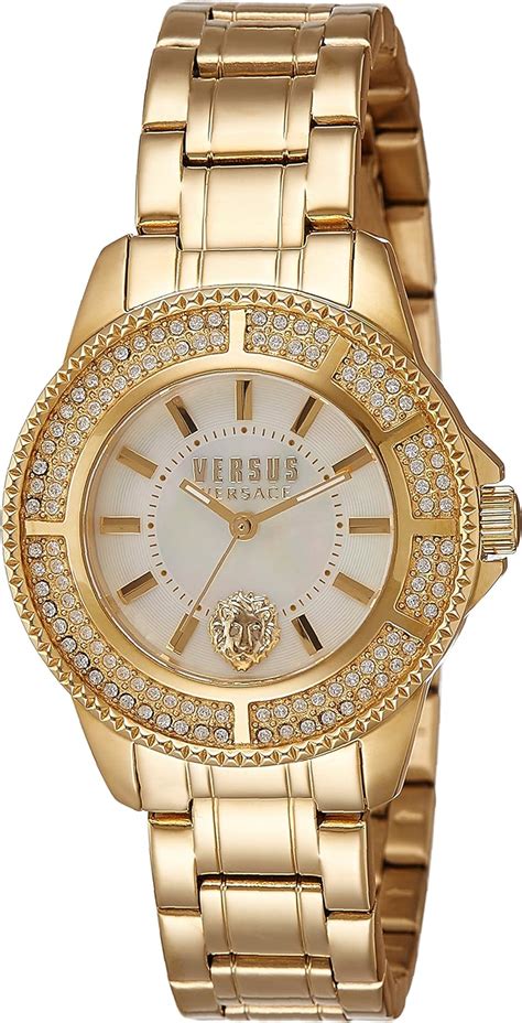 versace v metal watch|versace watch women.